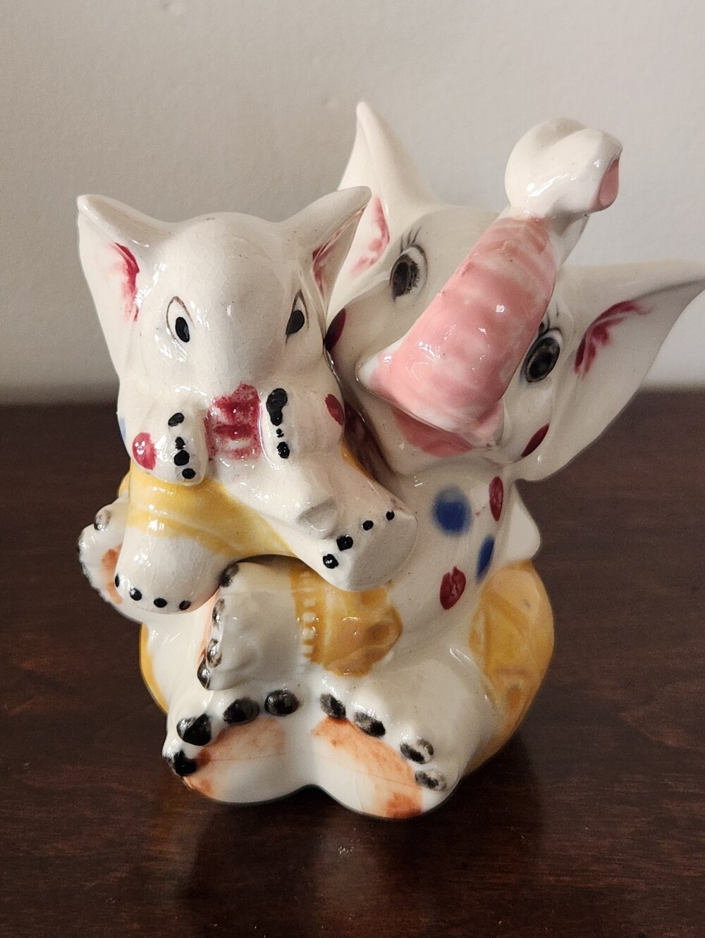 1960s Elephant Salt and Pepper Shakers